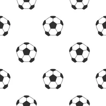 Leather soccer ball pattern seamless 스톡 일러스트