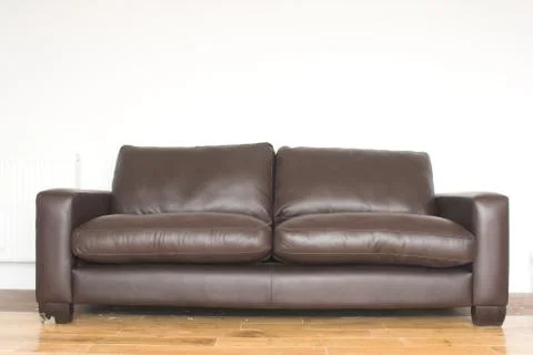Leather sofa Stock Photos