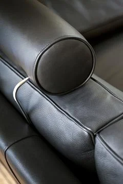 Leather sofa Stock Photos