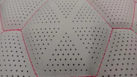 Leather stitched with perforated pattern, Stock Photos