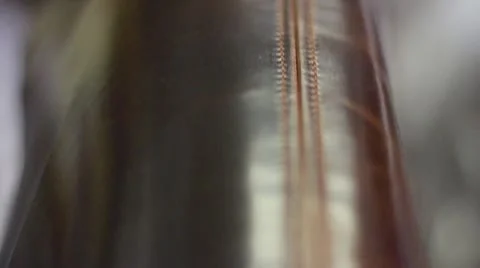 Leather Stitching Tracking 1 Stock Footage 10791136