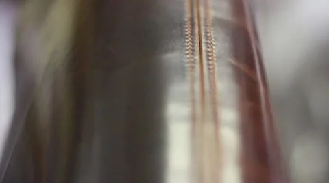 Leather Stitching Tracking 2 Stock Footage 10791142