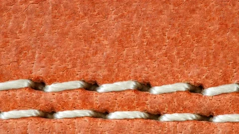 Leather structure and seam 動画素材 166858892