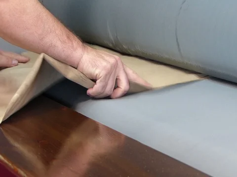 Leather tanning plant Stock Footage 83477549