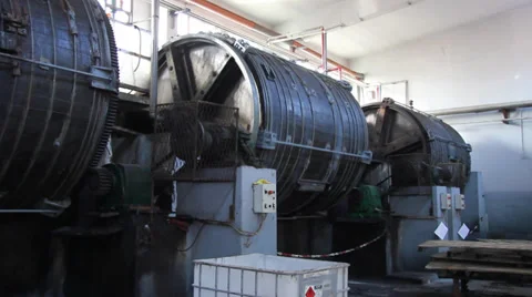 Leather Tanning Process Video stock 32500917