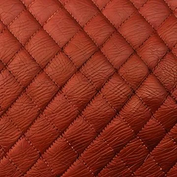 Leather texture background, brown leather material pattern close view squar.. Stock Illustration