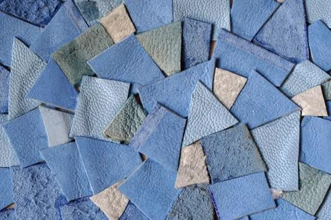 Leather texture as background. Grained, texture closeup. Stock-Fotos