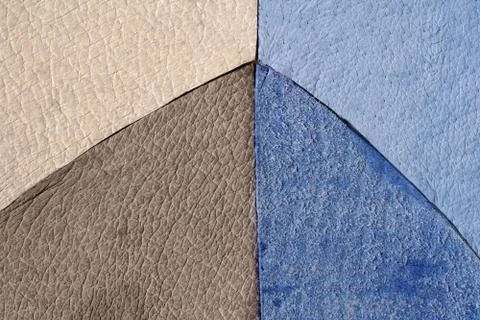 Leather texture as background. Grained, texture closeup. Foto stock
