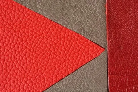 Leather texture as background. Grained, texture closeup. Foto stock