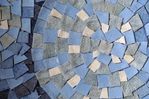 Leather texture as background. Grained, texture closeup. Foto stock