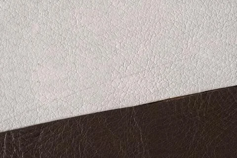 Leather texture as background. Grained, texture closeup. Foto stock