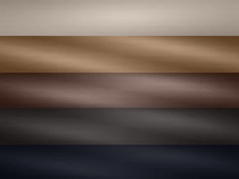 Leather texture as background pattern - material samples Stock Illustration