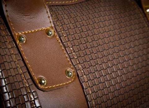 Leather texture Stock Photos