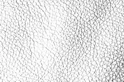 Leather texture with a raised, grainy pattern on an isolated background. Stock Photos