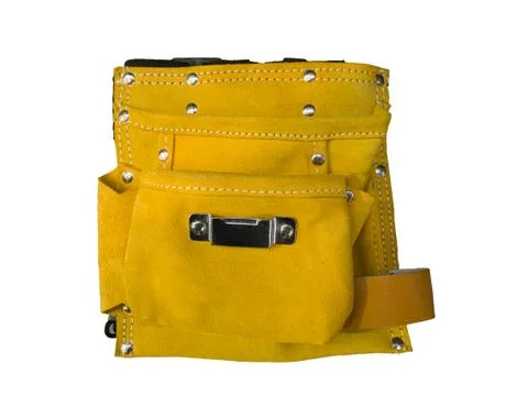Leather tool belt Stock Photos