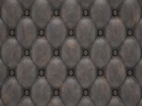 Leather upholstery background Stock Illustration