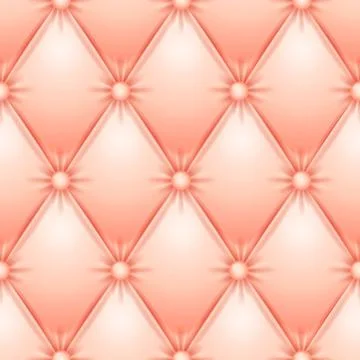 Leather upholstery seamless classic background pattern. Vintage royal texture of Stock Illustration