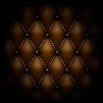 Leather upholstery texture Stock Illustration