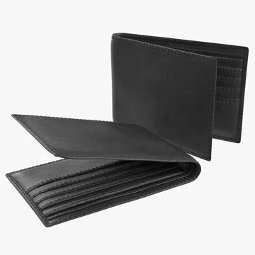 Leather Wallet 3D Model