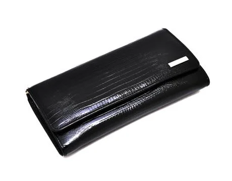 Leather wallet Stock Photos