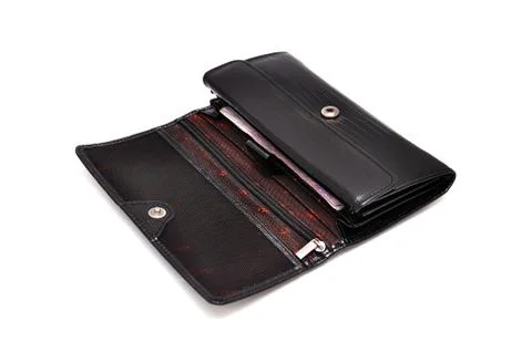 Leather wallet Stock Photos