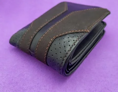Leather Wallet Stock Photos