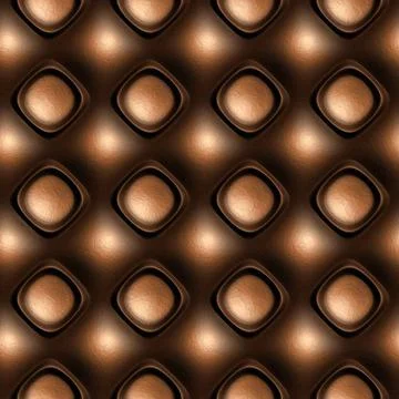 Leather022314 3d seamless tile pattern brown leather background. Copyright... Stock Photos