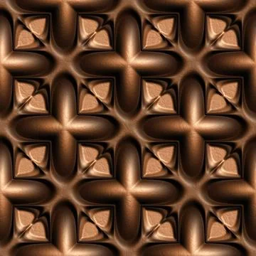 Leather02234 3d seamless tile pattern brown leather background. Copyright:... Stock Photos