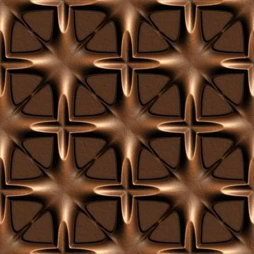 Leather02235 3d seamless tile pattern brown leather background. Copyright:... Stock Photos
