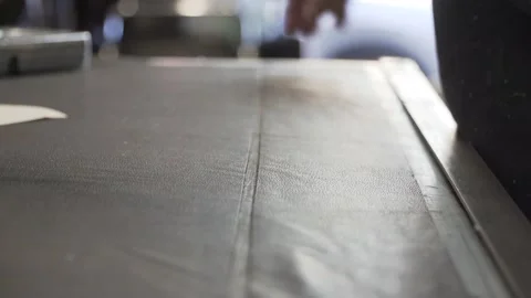 Leatherwork, Cutting Leather Strips, 4K 스톡 동영상 138182721