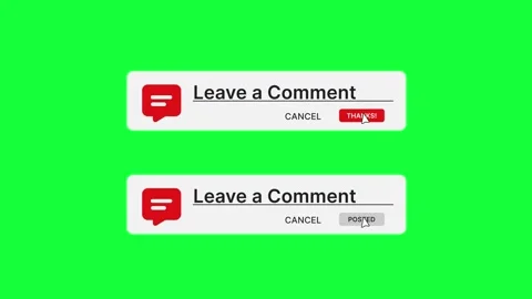 Leave a Comment Click Animation Pack Posted Thanks Green Screen 4K Video stock 343939092