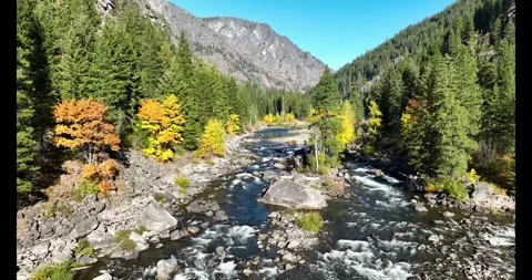 Leavenworth Fall 2023 Stock Footage 256513667