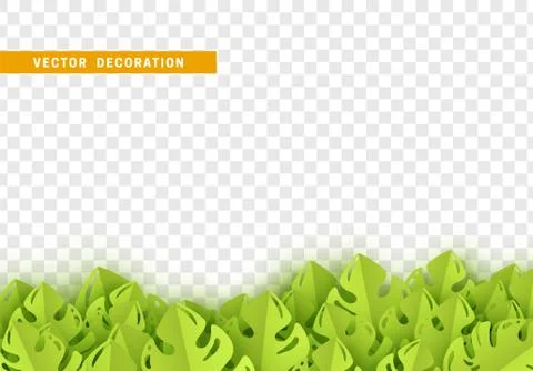 Leaves background. foliage isolated. vector leaf pattern. Stock Illustration