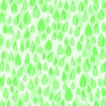 Leaves Background. Green Leaves Pattern Isolated on White Background. Copy... Stock Photos