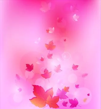Leaves background Stock Illustration