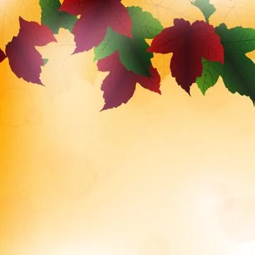 Leaves background Stock-Illustration