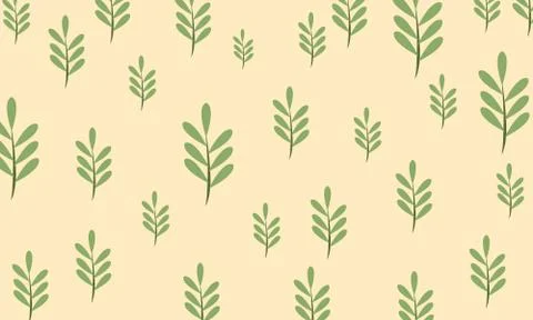 Leaves Background Stock Illustration