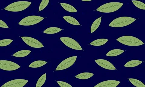 Leaves Background Stock Illustration