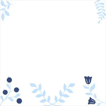 Leaves background. Leaves border design. Floral leaves background. Floral l.. Stock Illustration