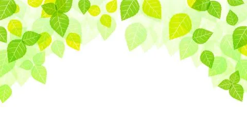 Leaves Background, Spring Background, Nature, Season Illustrazione stock
