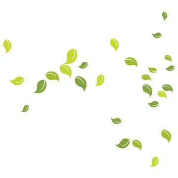 Leaves fall Background template Stock Illustration