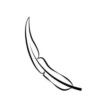 Leaves flower flat icon Stockillustratie