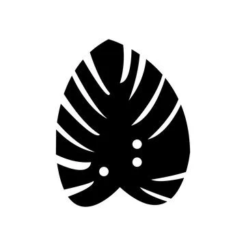 Leaves flower flat icon. イラスト素材
