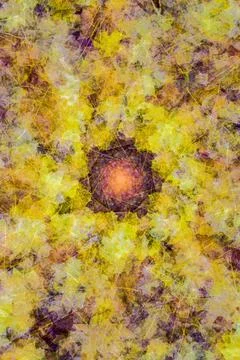 Leaves on the forest floor double exposure autumn abstract background autumn Stock Photos