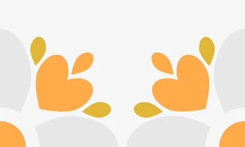 Leaves frame background with copy space for text Stock Illustration