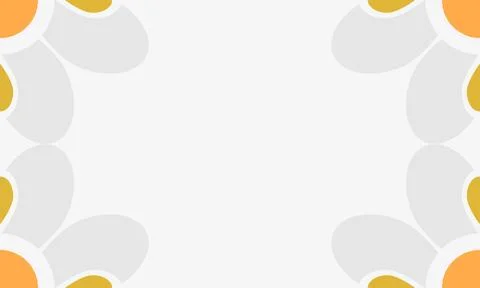 Leaves frame background with copy space for text Stock Illustration