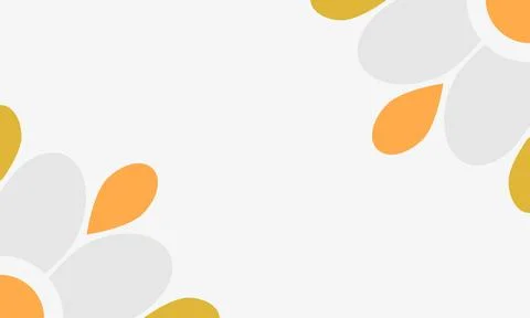 Leaves frame background with copy space for text Stock Illustration