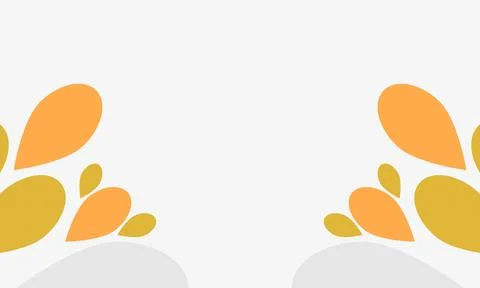 Leaves frame background with copy space for text Stock Illustration