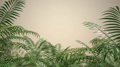 Leaves, grass, branches dynamic zooming out effect. Blowing wind Video stock 163552700