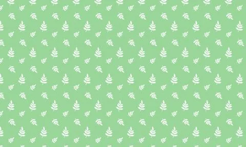 Leaves in green Background Illustrazione stock